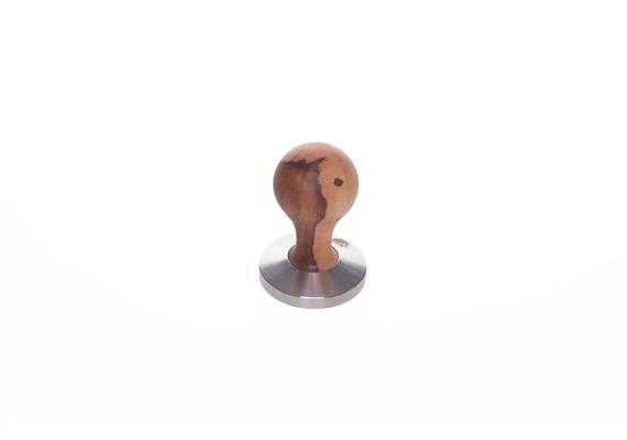 3 Beans Holz Tamper 58.0 mm, Apfelbaum "Swiss Made"