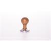 3 Beans Holz Tamper 58.0 mm, Eiche natur "Swiss Made"