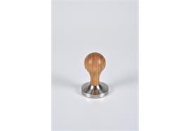 3 Beans Holz Tamper 58.3 mm, Eiche natur "Swiss Made"