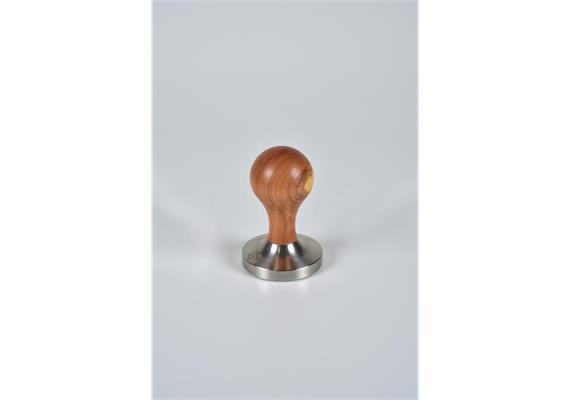 3 Beans Holz Tamper 58.3 mm, Zwetschgenbaum "Swiss Made"