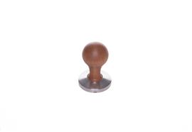 3 Beans Holz Tamper 58mm, Birnbaum "Swiss Made"
