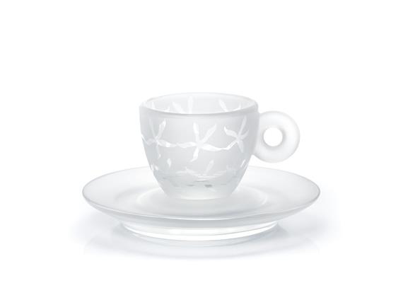 Amici Espresso Tassen Coffee Flowers 2er Set
