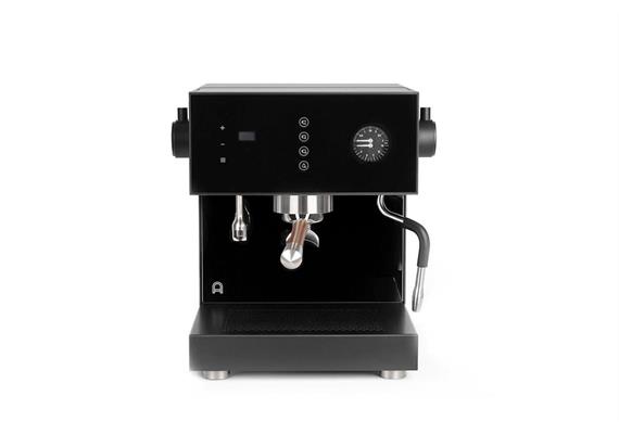 Arkel Espressomaschine "Coast" V2, schwarz matt  mit Nadelventil, Dampfboiler Entleerung