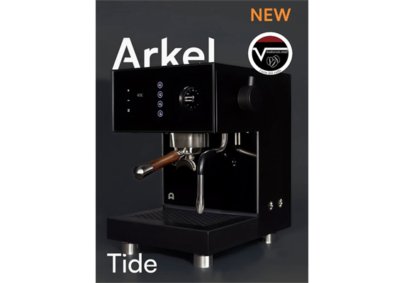Arkel Espressomaschine "Tide", schwarz matt