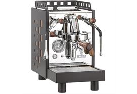 Bezzera ARIA MN, Square, schwarz + Holz  ARIASMN1NG5-VTC