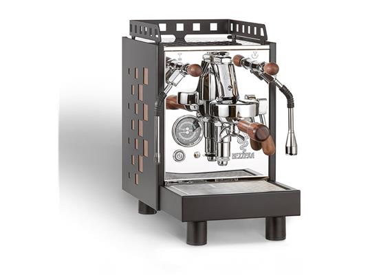 Bezzera ARIA TOP PID, Square schwarz+Holz  ARIAPMN1NG5-VTD
