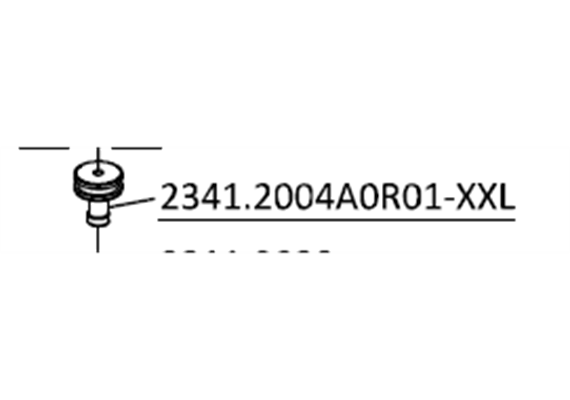 Drehrad Gross für Mahlgradverstellung Libra 65 AP