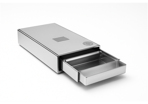 Eureka Ausklopfschublade Handle Drawer Edelstahl  MIGNON HANDLE DRAWER inox