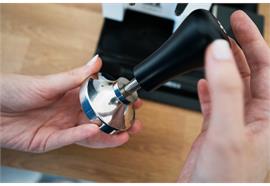 Eureka Easy Adjustable Tamper 58.0 mm schwarz eloxiert