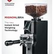 Eureka Mignon Libra/Scale, rot/rosso, inkl. Pulvertrichter | Bild 3