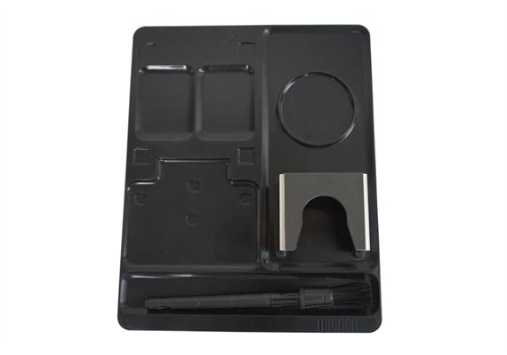 Eureka Mignon Mat Kit / Silikonmatte, Tamperbase, Pinsel
