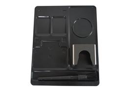 Eureka Mignon Mat Kit / Silikonmatte, Tamperbase, Pinsel