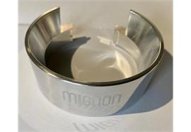 Eureka Mignon Pulvertrichter/Dosing Funnel, magnetisch,  Alu verchromt