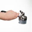 Eureka Mignon Pulvertrichter, magnetisch, Alu poliert | Bild 2