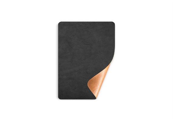 Eurista Grundmatte S  NEU: Wendbar Schwarz/Cognac