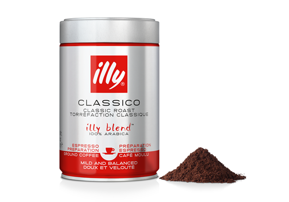 Illy Caffe Classico Espresso, 250gr. Dose gemahlen