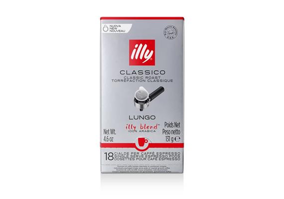 Illy Caffe ESE-Pads Classico Lungo 18 Stück