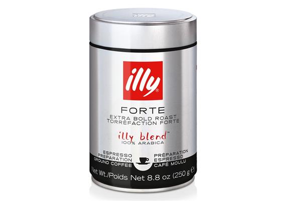 Illy Caffe Forte Espresso 250gr. Dose gemahlen