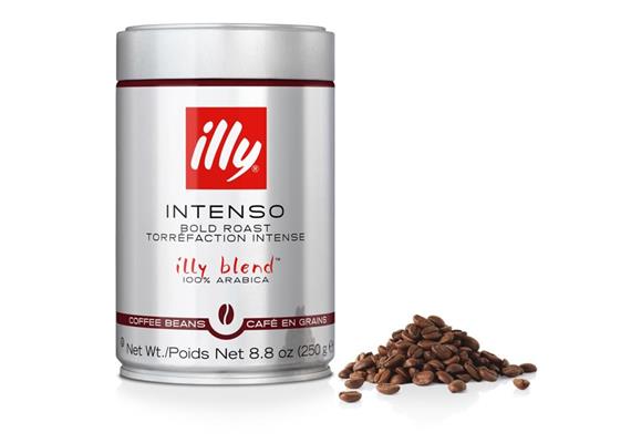 Illy Caffe Intenso Espresso 250gr. Dose Bohnen