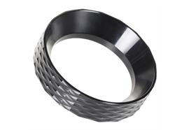 Pulver Fülltrichter, Alu, magnetisch, schwarz 58mm  dosing funnel