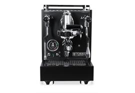 Torre Espressomaschine "Luigino TSP", Rotationsumpe, Total Black  T01MTSP1PL8NO-TBJC