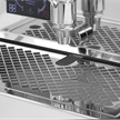 Torre Espressomaschine "Peppina EVO", Edelstahl, schwarze Griffe | Bild 2