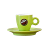 Vergnano Espresso Tasse grün matt