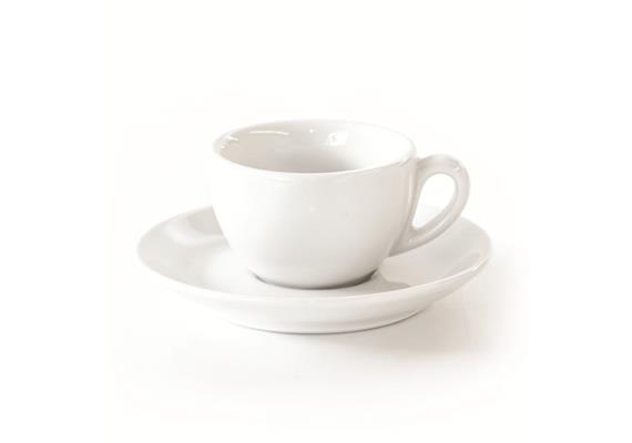 Vitudurum Espressotasse mit Unterteller, Tazza Milano, ohne Logo