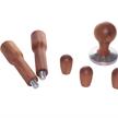 3 Beans Holz Tamper 58.0 mm, Zwetschgenbaum "Swiss Made" | Bild 2
