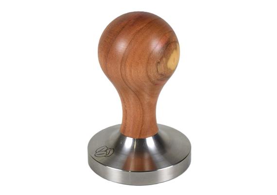 3 Beans Holz Tamper 58.3 mm, Zwetschgenbaum "Swiss Made"
