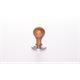 3 Beans Holz Tamper 58mm, Eiche natur "Swiss Made"