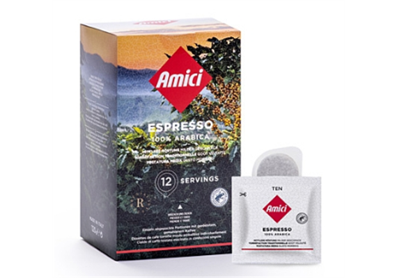Amici Caffé TEN 12-er Pads "Espresso"