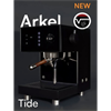Arkel Espressomaschine "Tide", schwarz matt