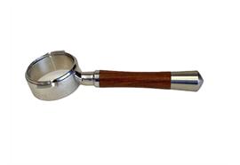 Arkel Siebträger bodenlos mit Holz Griff