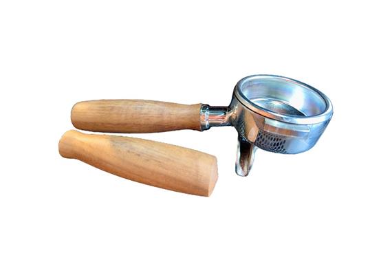 Arkel Siebträger Griff Nussbaum  Schweizer Holz / Swiss Made  Gewindegrösse M12