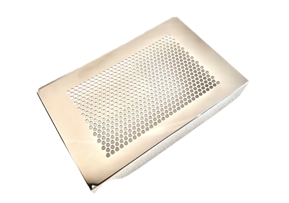 Arkel Tropfgitter Edelstahl hochglanz-poliert  passend zur TIDE