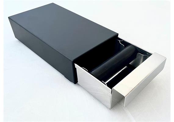 Ausklopfschublade Vitudurum Exclusive SMALL, schwarz