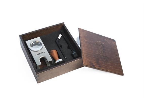 Bezzera Tamperstation inkl Tamper / Rosenholz