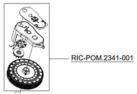 Drehrad Gross/Mahlgradverstellung SD PRO+LIBRA 65