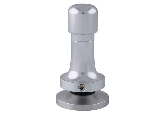 Druckjustierbarer Tamper silber 58mm