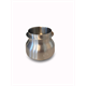 Eureka Dosier Becher (Cup) zur LIBRA 65 AP, gebürstet  (ohne Trichter/without Funnel)
