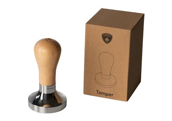 Eureka Easy Adjustable Tamper 58.0 mm, Eiche