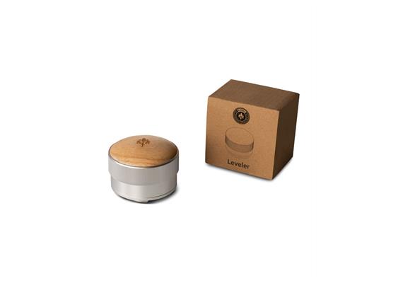 Eureka Easy Adjustable Tamper 58.0 mm, Eiche