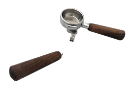 Gilda Siebträger Griff Nussbaum  passend zum Gilda Siebträger