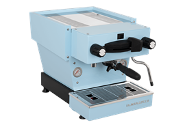 La Marzocco Linea Micra, Hellblau  Gehäuse in Hellblau