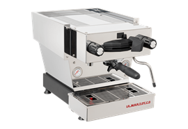 La Marzocco Linea Mini R, Chrom  Gehäuse in Chromstahl