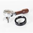 Pulver Fülltrichter, Alu, magnetisch, schwarz 58mm  dosing funnel | Bild 3