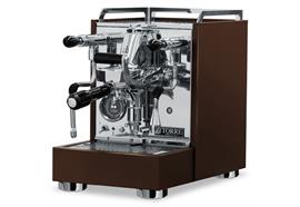Torre Espressomaschine "Luigino TSP", Bronze  (Gehäuse+RW-Schale Bronze), Griff schwarz