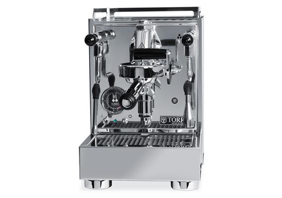 Torre Espressomaschine "Luigino TSP", Rotationsumpe, Edelstahl