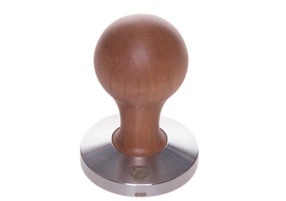 3 Beans Holz Tamper 58.0 mm, Birnbaum "Swiss Made"
